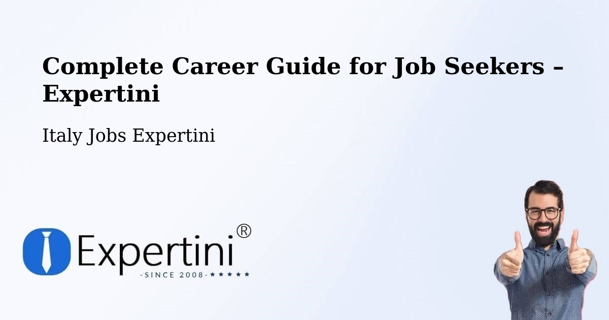 Career Guide for Job Seekers – Vigasio - Vigasio, Italy Jobs Expertini