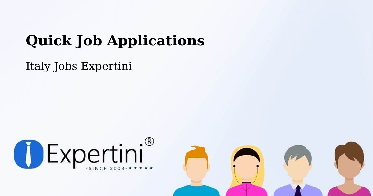 Quick Apply Feature – Vigasio - Italy Jobs Expertini
